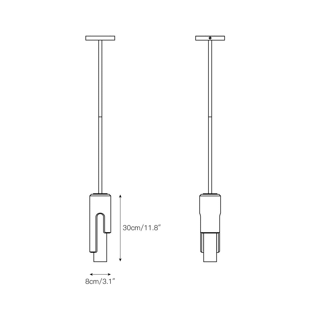 Elix Suspension Marbre Verre Moderne Salon - Neutralighting