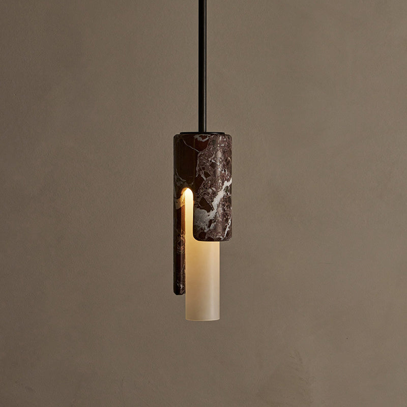 Elix Suspension Marbre Verre Moderne Salon - Neutralighting