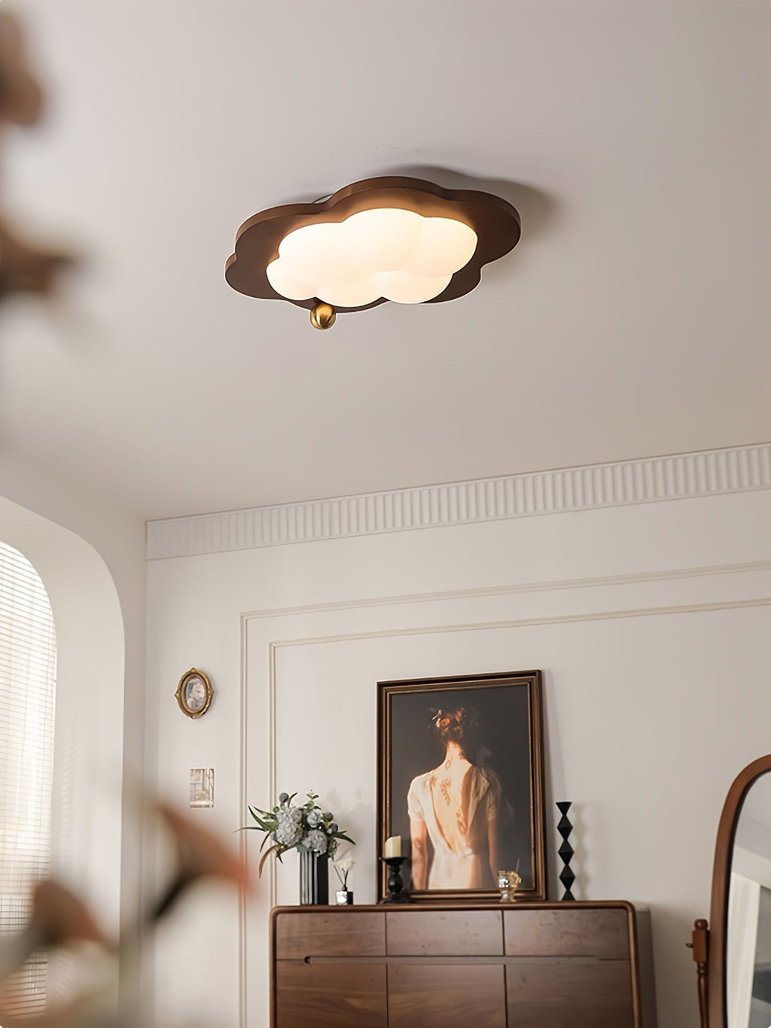 Ivaren Plafonnier en bois d&