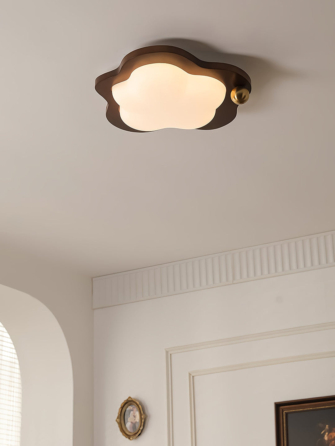 Ivaren Plafonnier en bois d&