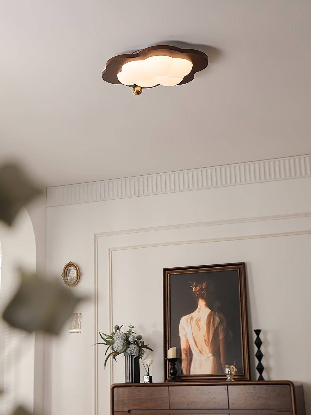 Ivaren Plafonnier en bois d&