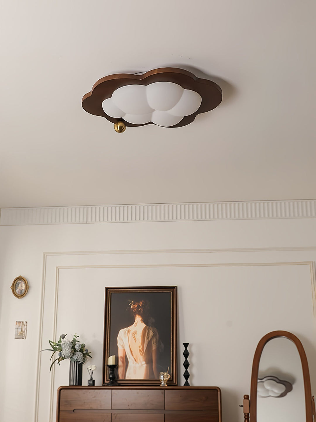 Ivaren Plafonnier en bois d&