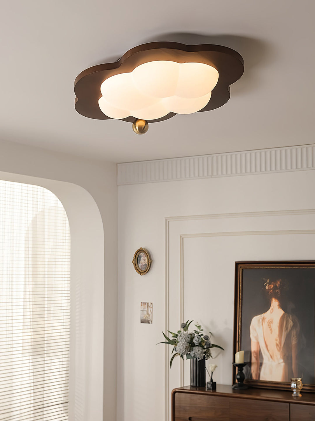 Ivaren Plafonnier en bois d&