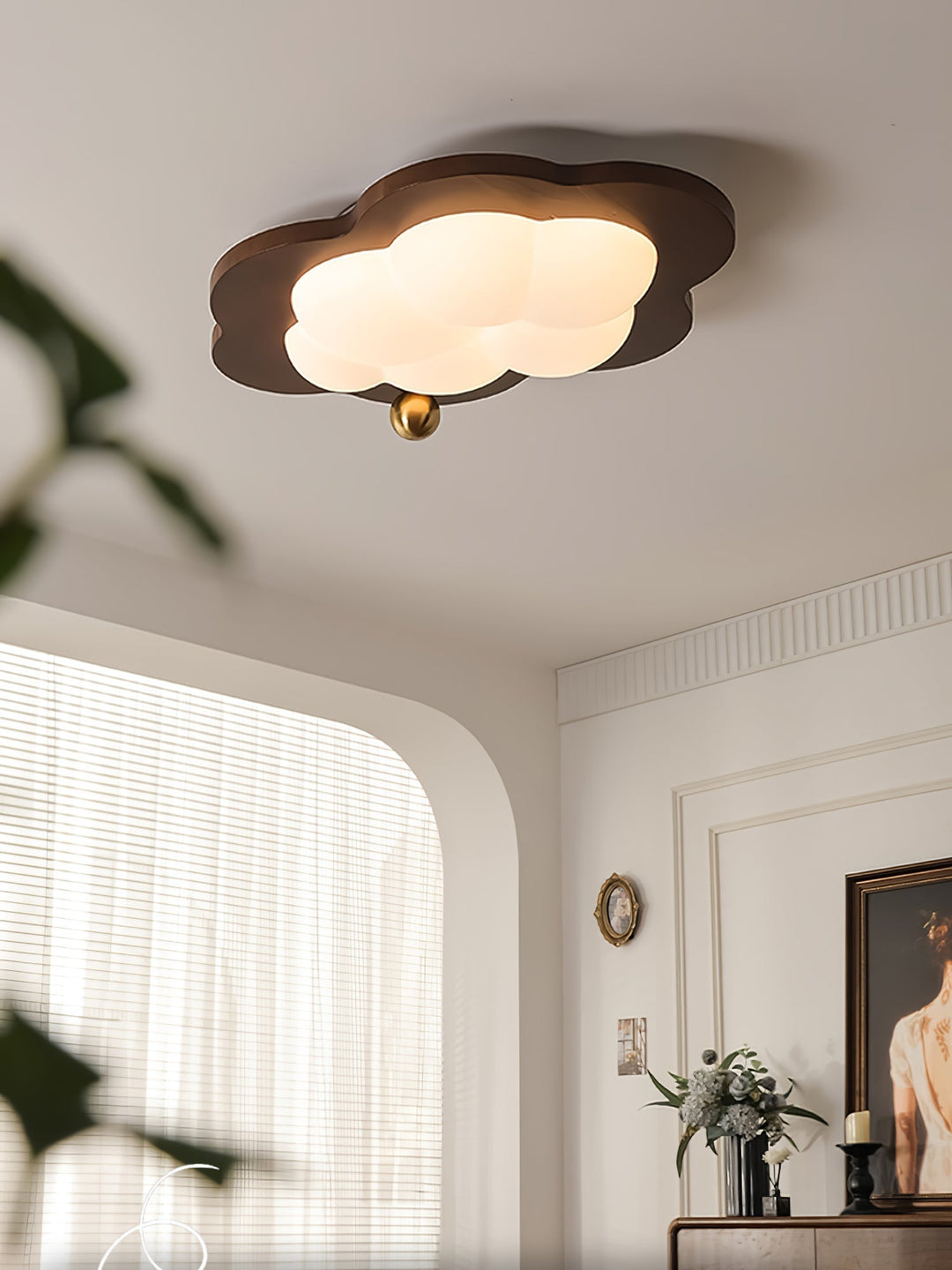 Ivaren Plafonnier en bois d&