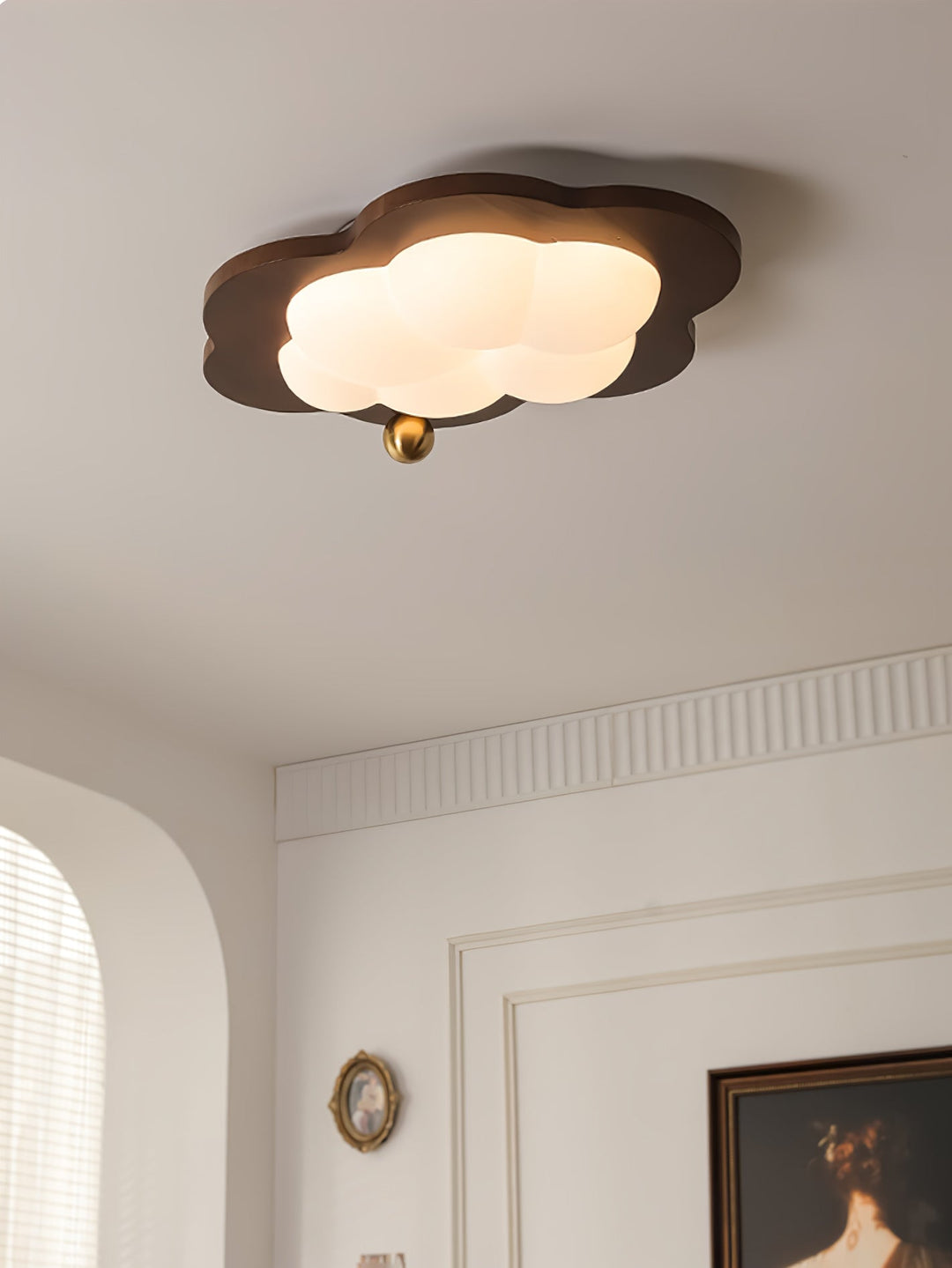 Ivaren Plafonnier en bois d&