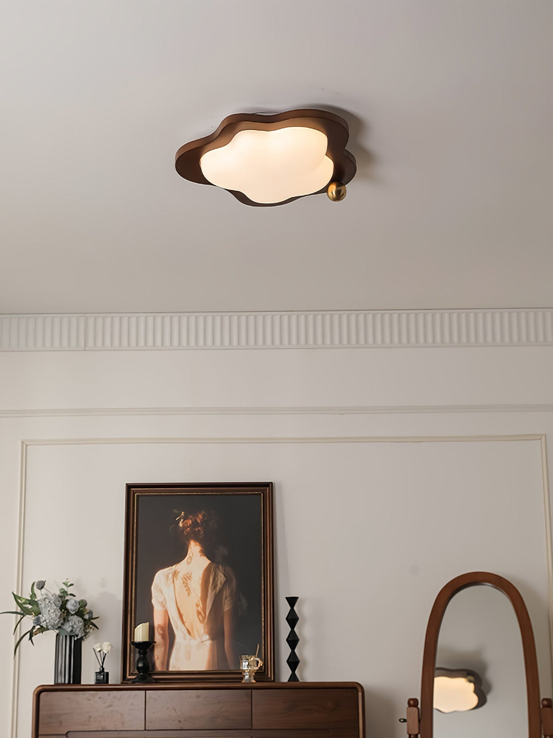 Ivaren Plafonnier en bois d&