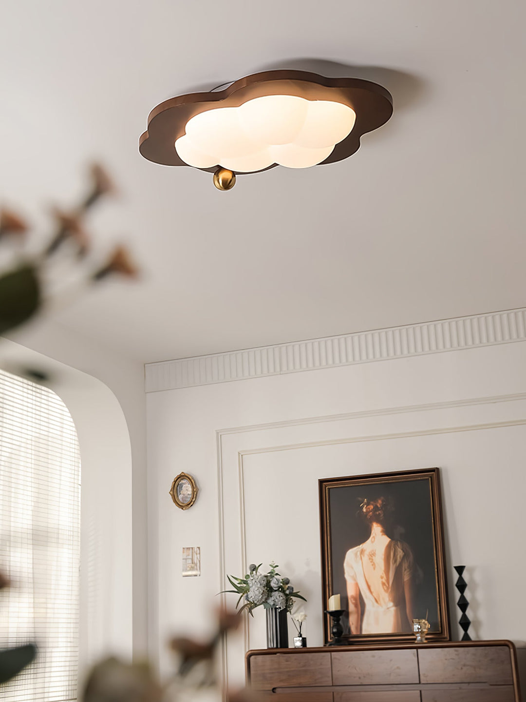 Ivaren Plafonnier en bois d&