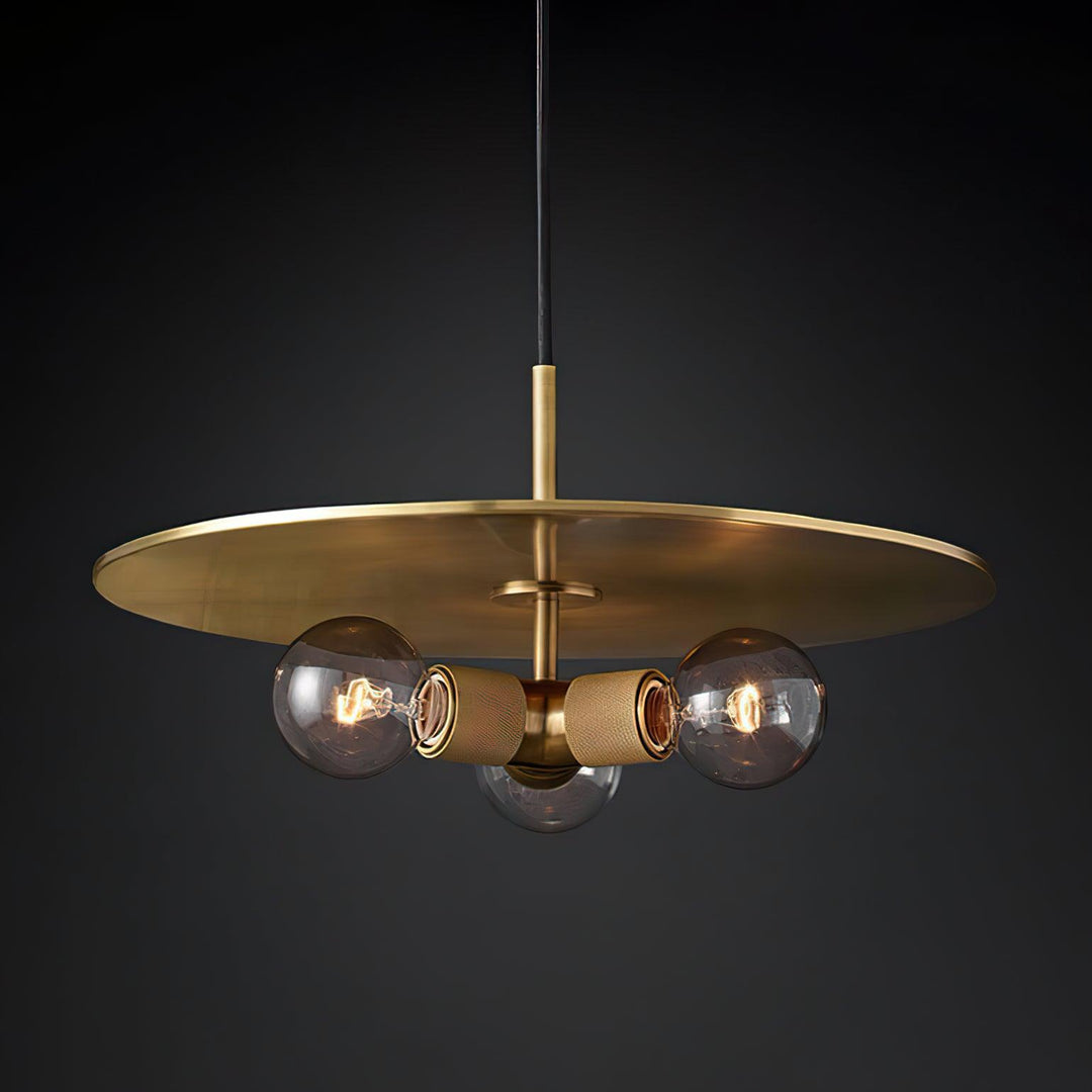Lyran Suspension minimaliste en laiton pour salle à manger ou cuisine - Neutralighting