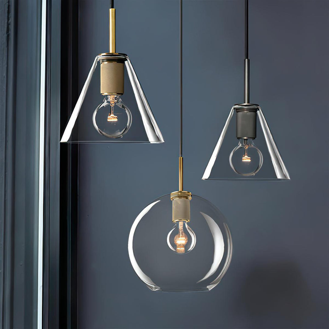 Lyran Suspension minimaliste en laiton pour salle à manger ou cuisine - Neutralighting