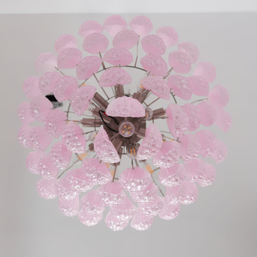 Inset Lustre Goutte Murano Métal Verre Premium - Neutralighting