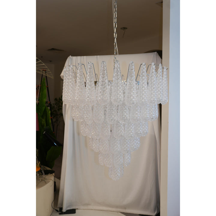 Inset Lustre Goutte Murano Métal Verre Premium - Neutralighting