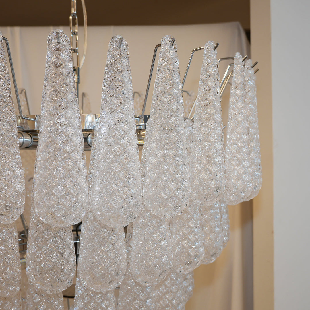 Inset Lustre Goutte Murano Métal Verre Premium - Neutralighting