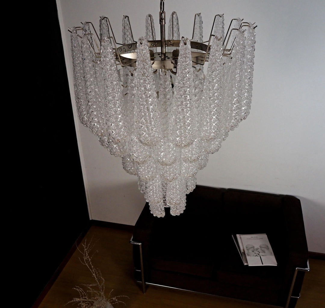 Inset Lustre Goutte Murano Métal Verre Premium - Neutralighting
