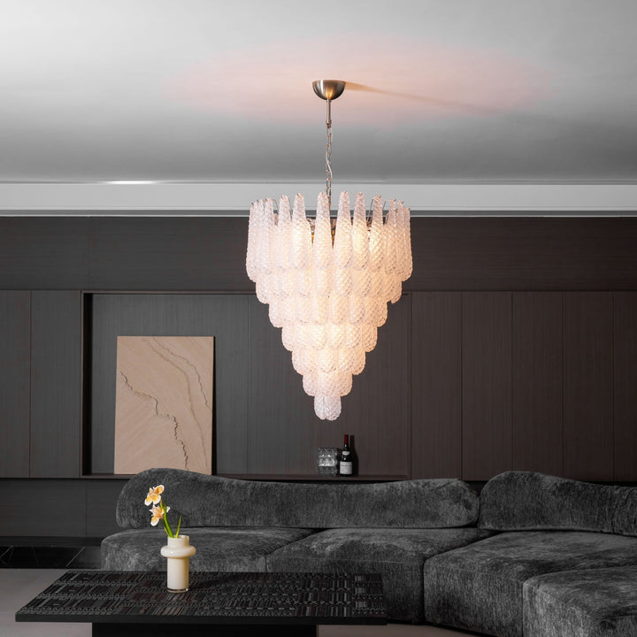 Inset Lustre Goutte Murano Métal Verre Premium - Neutralighting