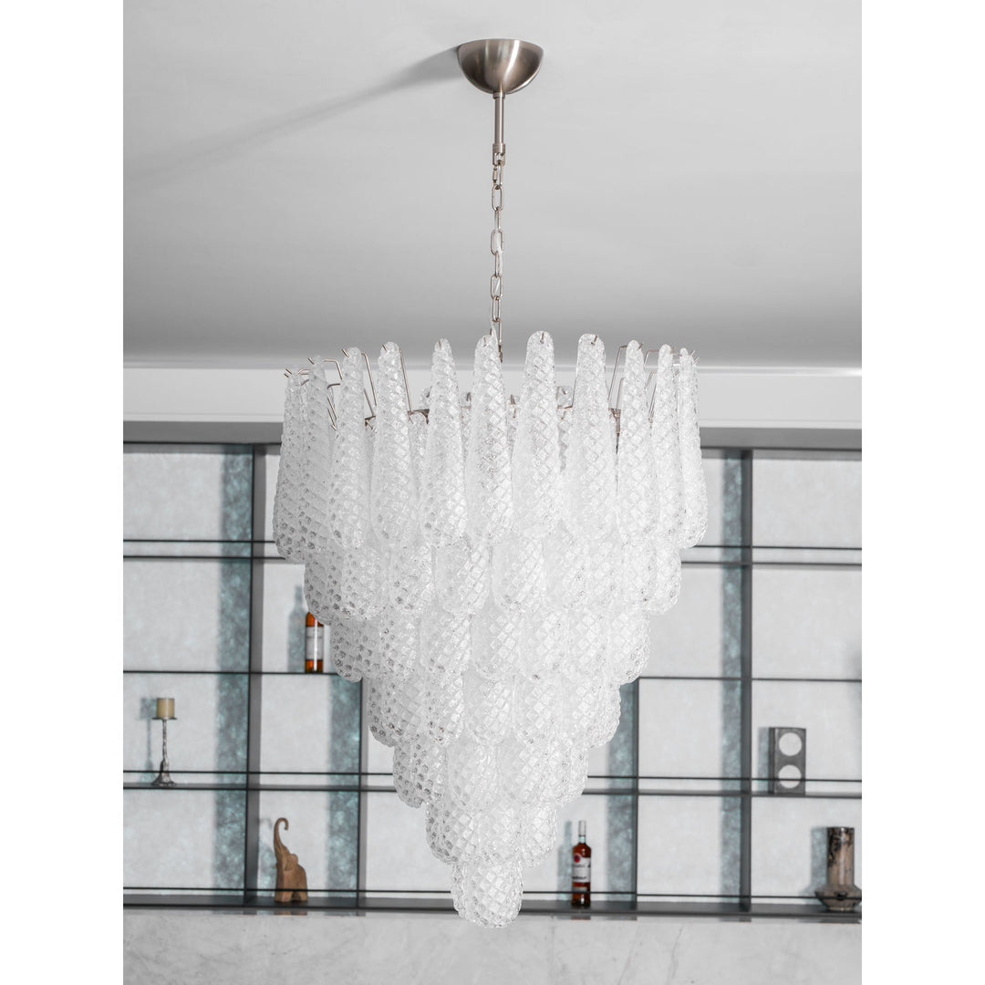 Inset Lustre Goutte Murano Métal Verre Premium - Neutralighting