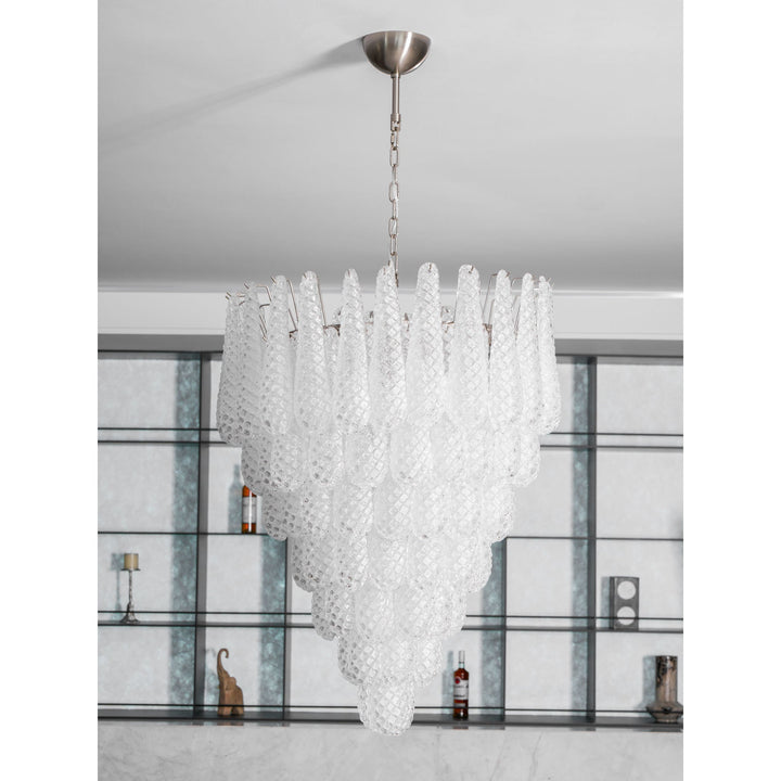 Inset Lustre Goutte Murano Métal Verre Premium - Neutralighting