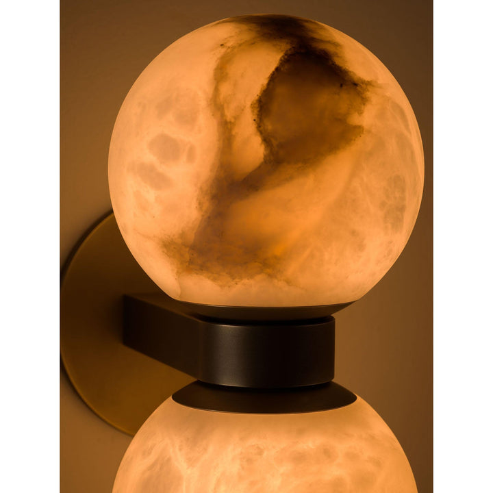 Lush Applique Murale Globe Albâtre Moderne - Neutralighting