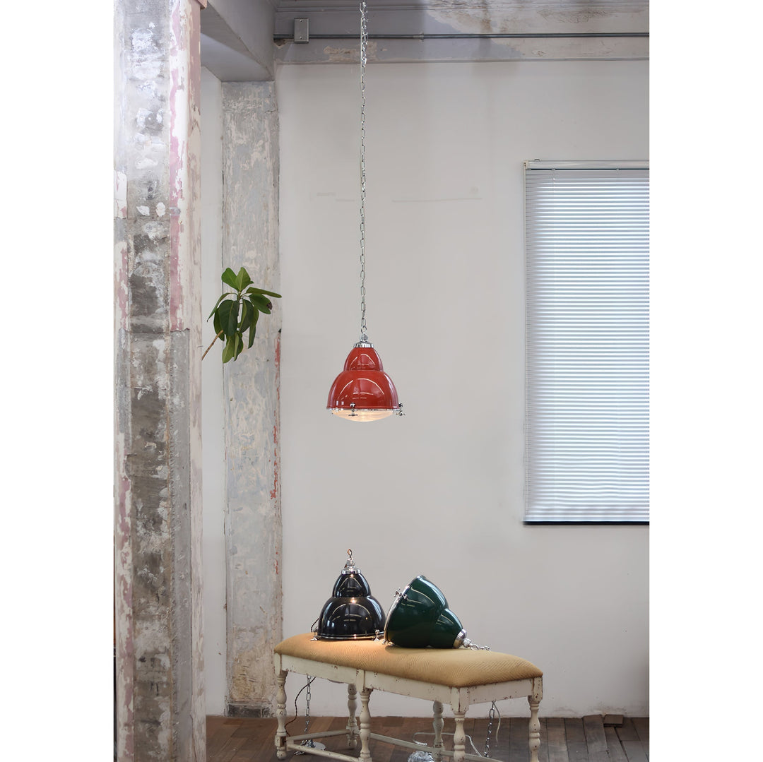 Dunlop Suspension Métal Rouge Moderne - Neutralighting