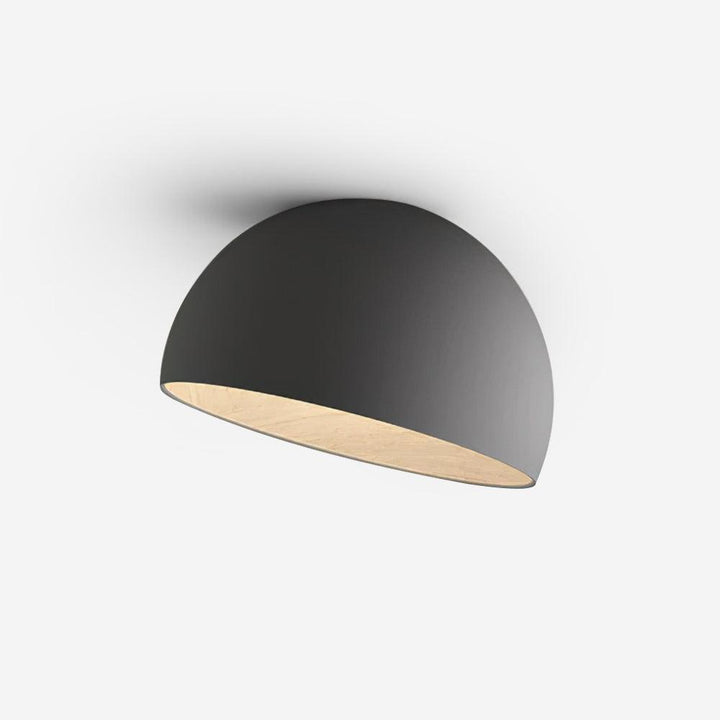 Lampe de Plafond Dôme en Bois Intérieur Chaleureux Moderne Minimaliste - Neutralighting