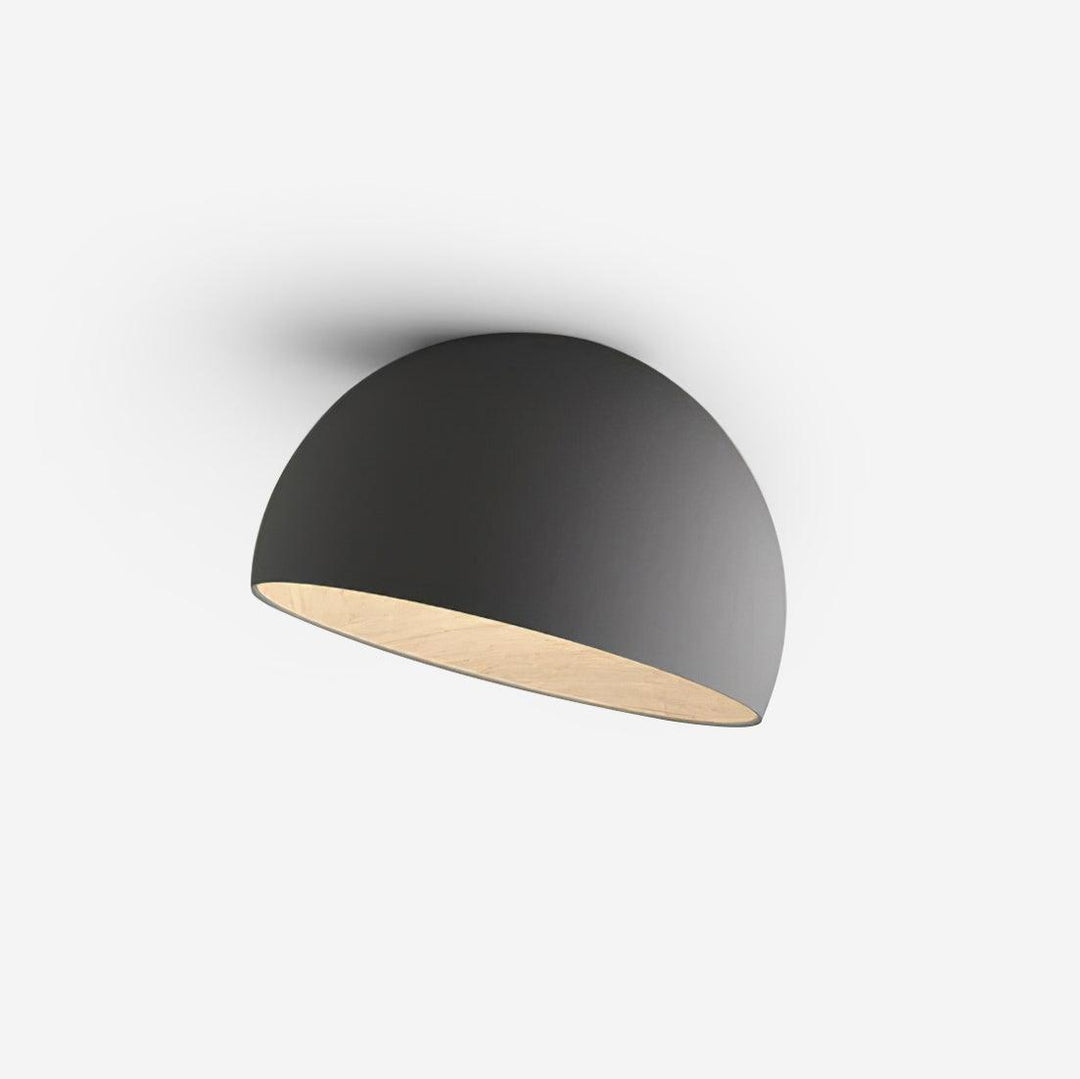 Lampe de Plafond Dôme en Bois Intérieur Chaleureux Moderne Minimaliste - Neutralighting