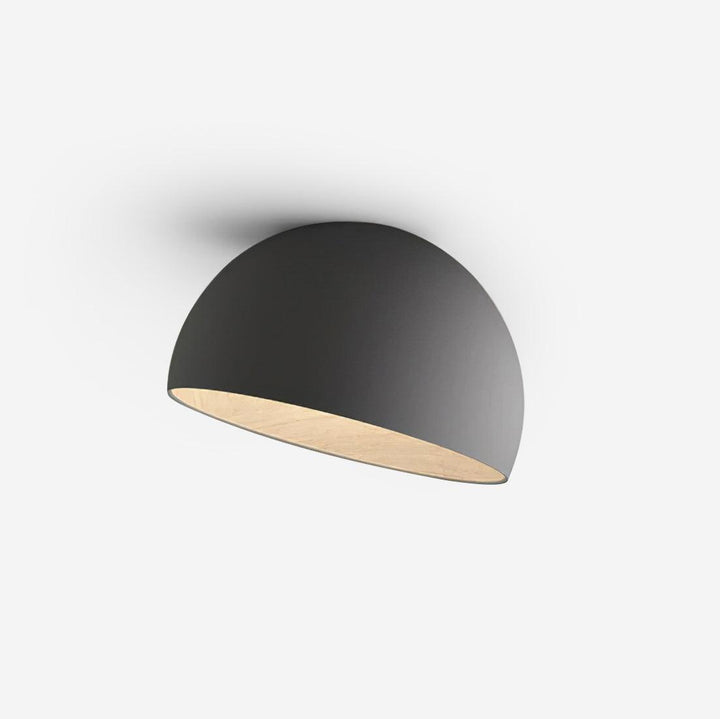 Lampe de Plafond Dôme en Bois Intérieur Chaleureux Moderne Minimaliste - Neutralighting
