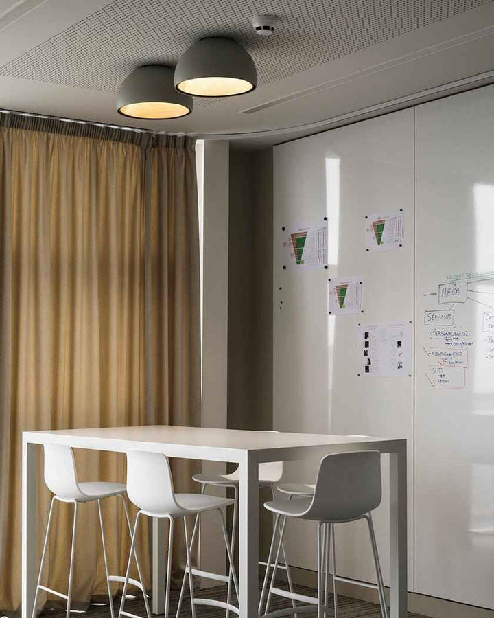 Solara Acrylique 35cm Noir LED