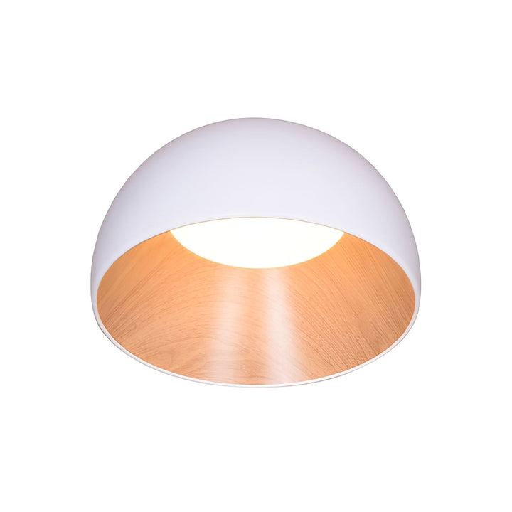 Solara Plafonnier Dôme Bois Minimaliste - Neutralighting
