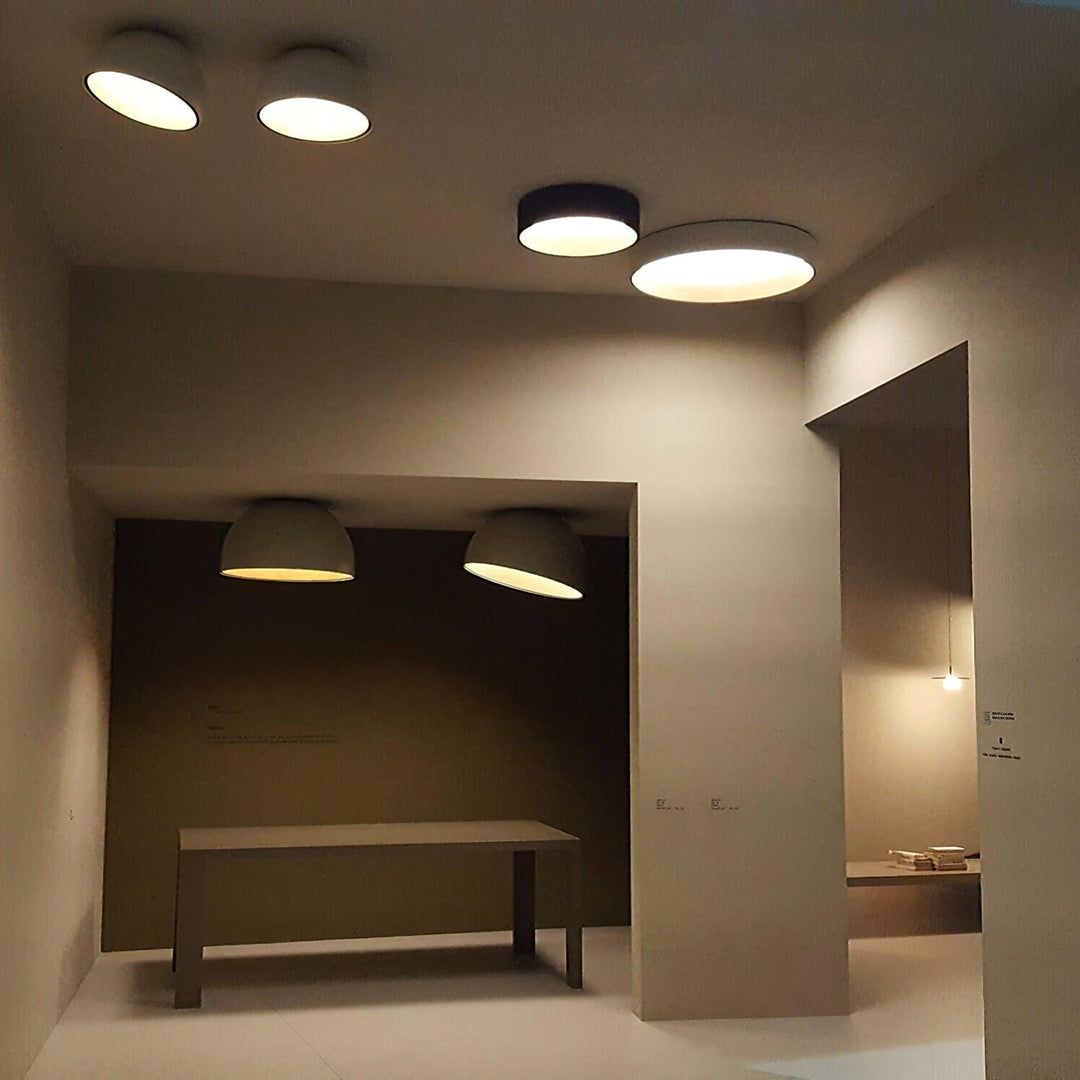 Lampe de Plafond Dôme en Bois Intérieur Chaleureux Moderne Minimaliste - Neutralighting