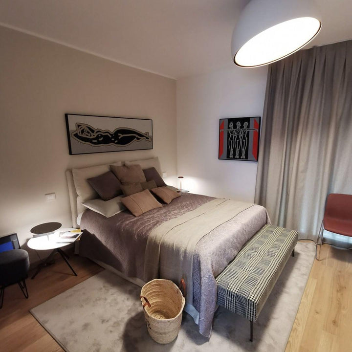 Lampe de Plafond Dôme en Bois Intérieur Chaleureux Moderne Minimaliste - Neutralighting