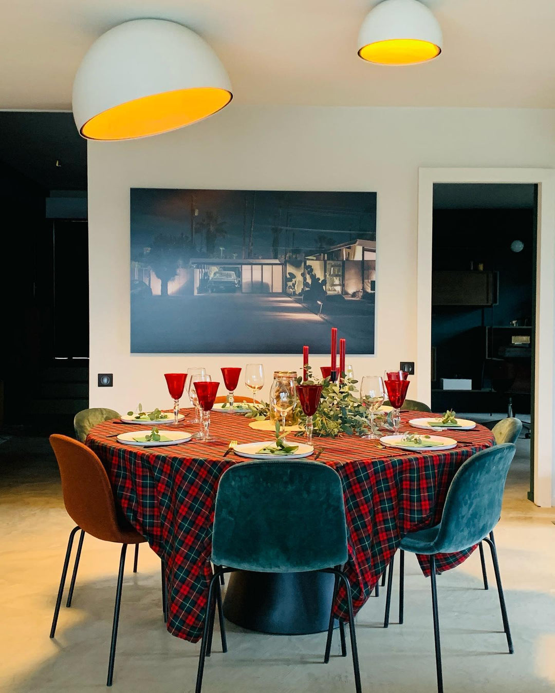 Lampe de Plafond Dôme en Bois Intérieur Chaleureux Moderne Minimaliste - Neutralighting