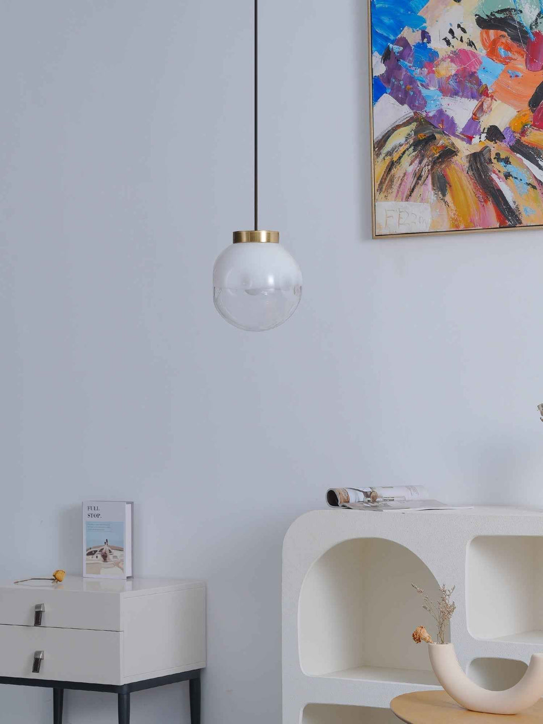 Lampe Brandon en Verre – Design Contemporain