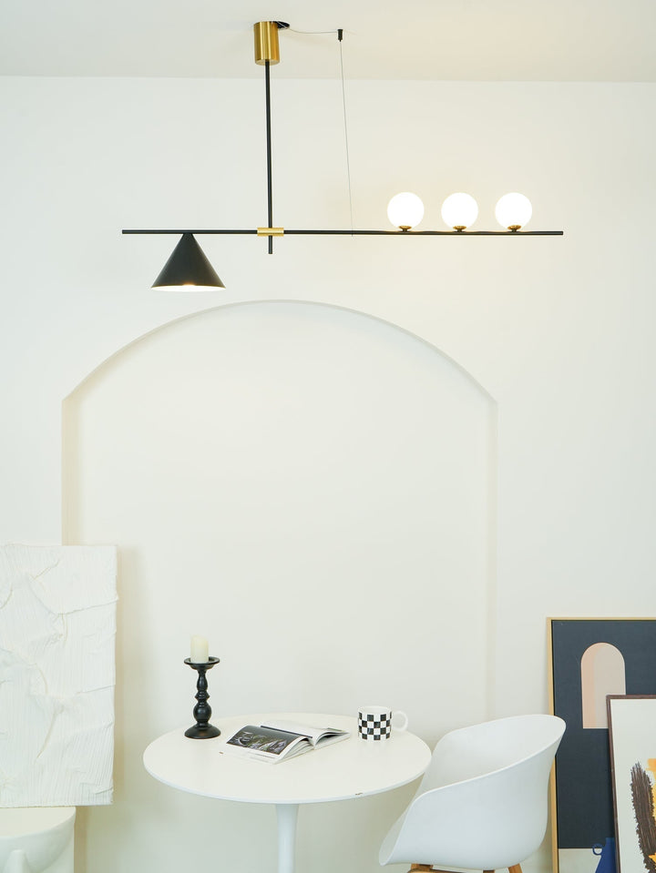 Lumora Suspension Dorée Contemporaine - Neutralighting