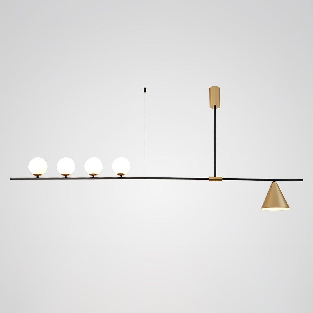 Lumora Suspension Dorée Contemporaine - Neutralighting