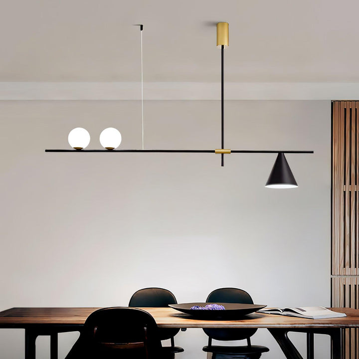 Lumora Suspension Dorée Contemporaine - Neutralighting
