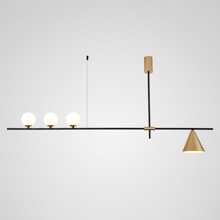 Lumora Suspension Dorée Contemporaine - Neutralighting