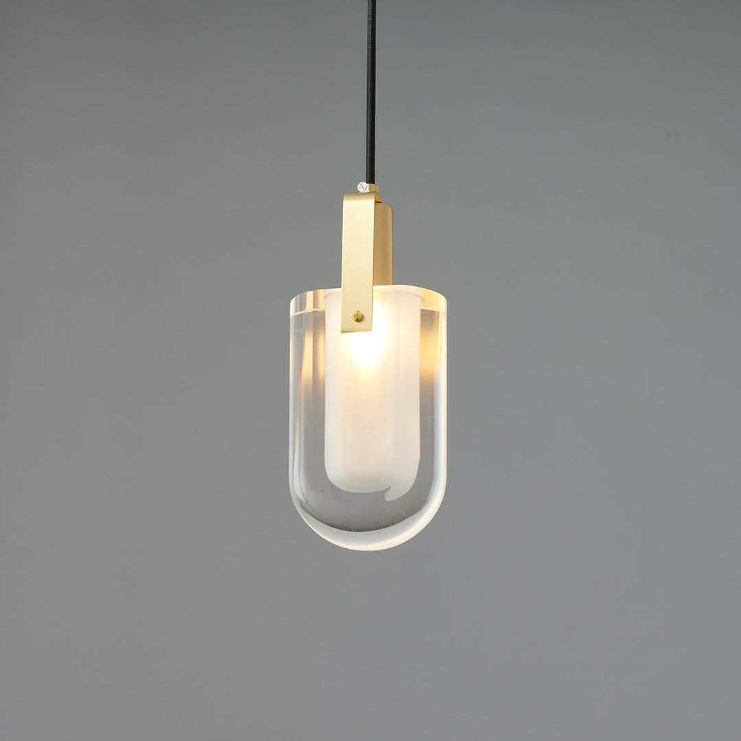 Lustra Lampe Pendante Abat-jour Transparent Cristal - Neutralighting