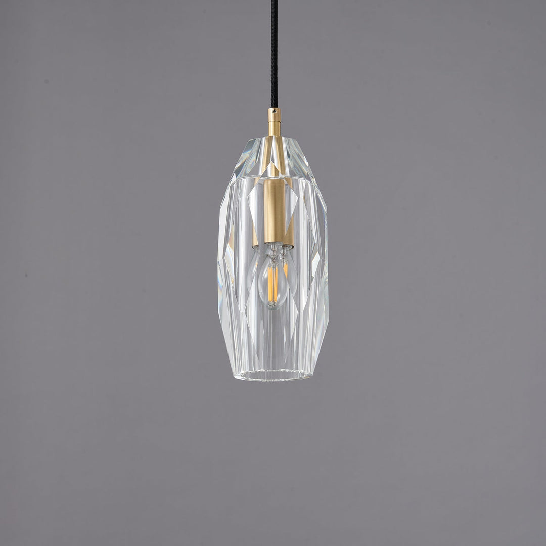 Lustra Lampe Pendante Abat-jour Transparent Cristal - Neutralighting