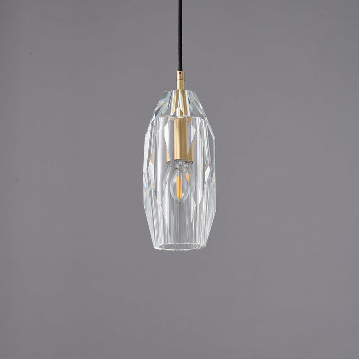 Lustra Lampe Pendante Abat-jour Transparent Cristal - Neutralighting