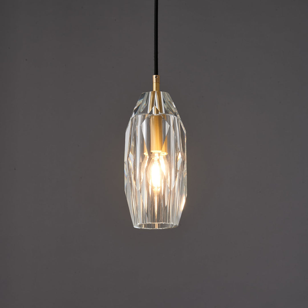 Lustra Lampe Pendante Abat-jour Transparent Cristal - Neutralighting