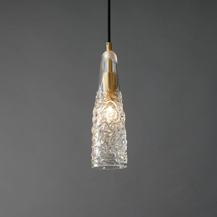 Lustra Lampe Pendante Abat-jour Transparent Cristal - Neutralighting