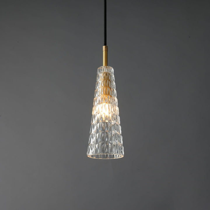 Lustra Lampe Pendante Abat-jour Transparent Cristal - Neutralighting