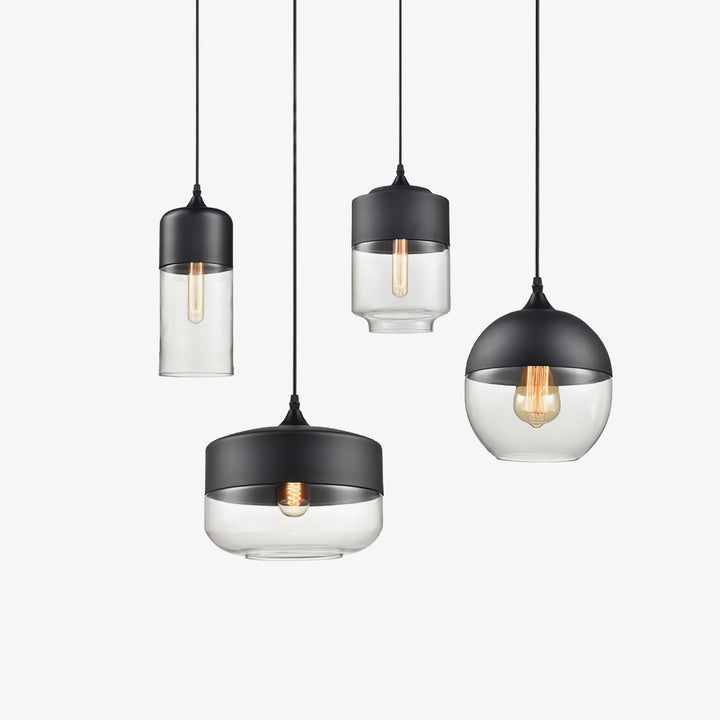 Aura Lampe Pendante Industrielle en Verre - Neutralighting