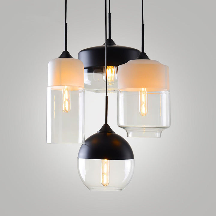 Aura Lampe Pendante Industrielle en Verre - Neutralighting