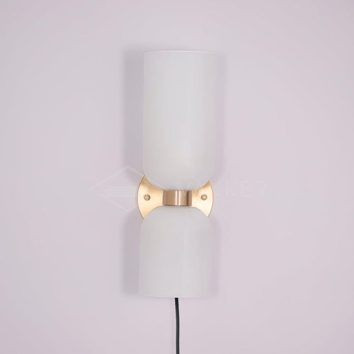 Lylaearis Nordic Art Plug-In Glass Wall Lamp - Neutralighting