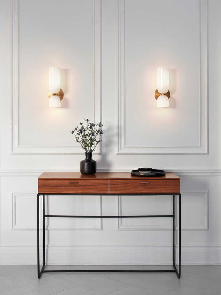 Chime Applique Murale Laiton Verre Moderne - Neutralighting