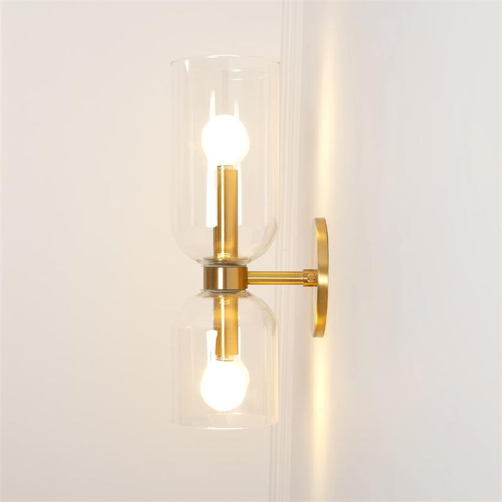 Chime Applique Murale Laiton Verre Moderne - Neutralighting