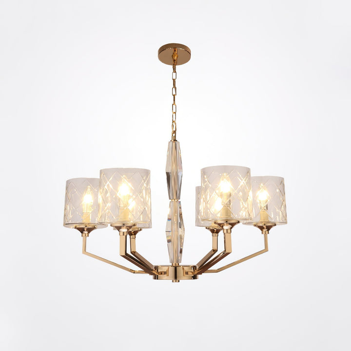 Dew Lustre Laiton Verre Luxe Postmoderne - Neutralighting