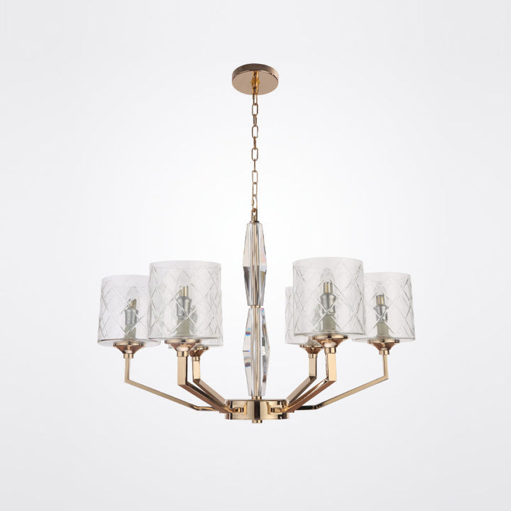 Dew Lustre Laiton Verre Luxe Postmoderne - Neutralighting