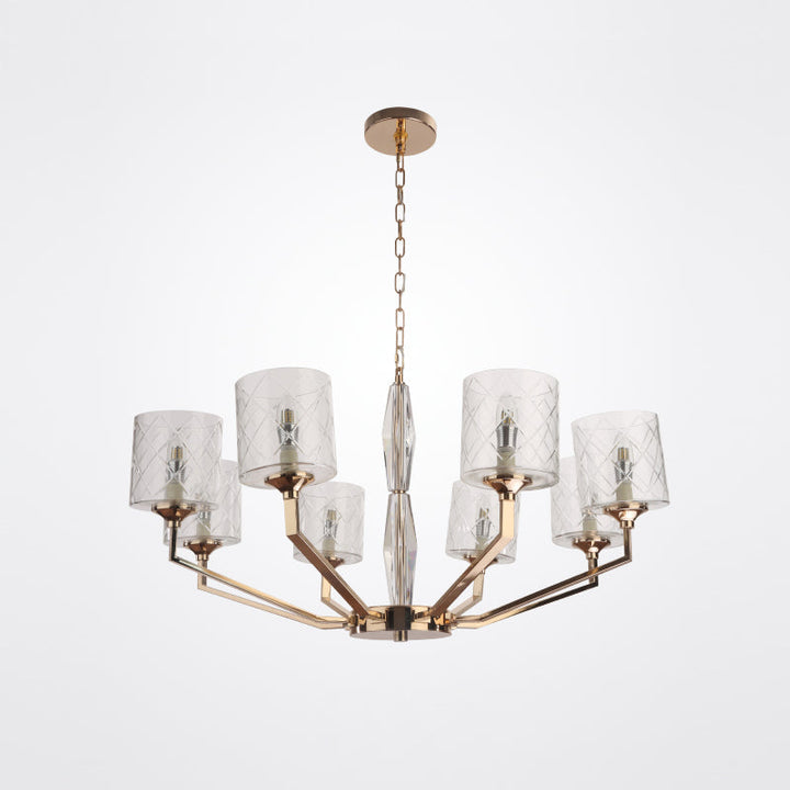Dew Lustre Laiton Verre Luxe Postmoderne - Neutralighting