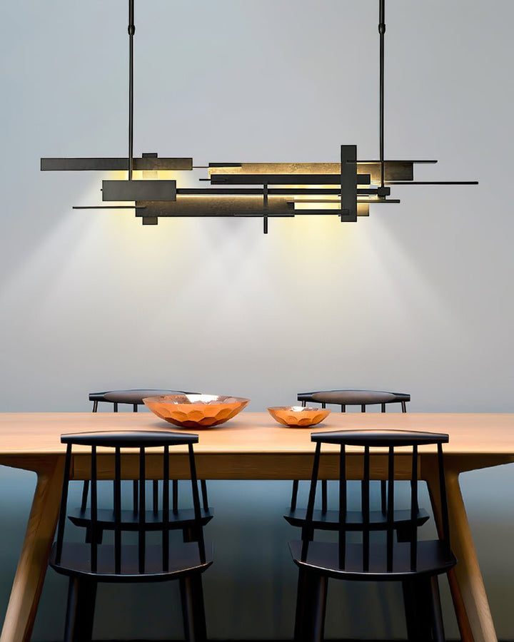 Orlenace Suspension Géométrique en Métal - Neutralighting